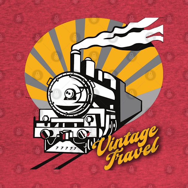 Canadian Pacific Railway - Vintage Travel by TeeText